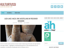 Tablet Screenshot of kulturtussi.de